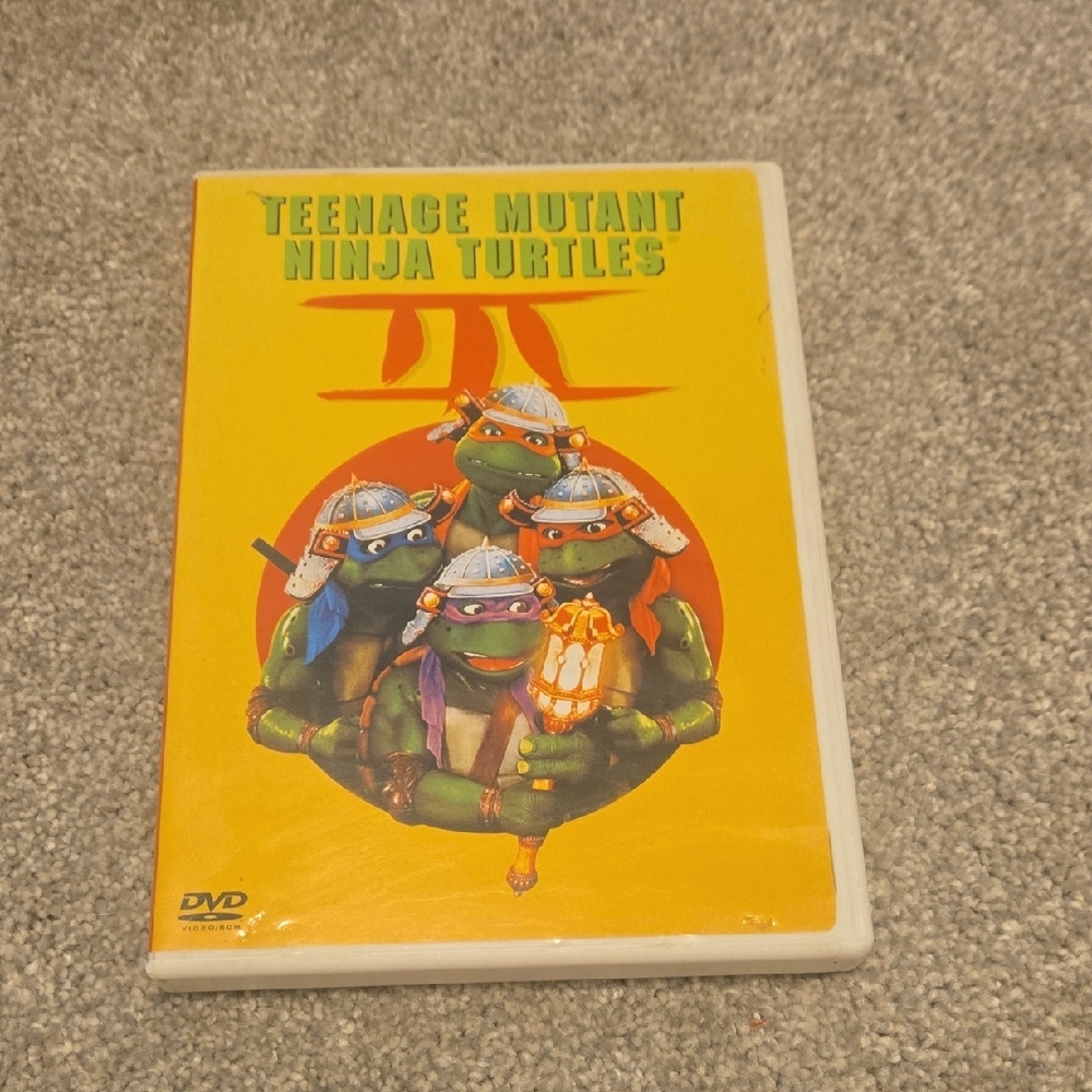 Teenage Mutant Ninja Turtles 3 Dvd‎